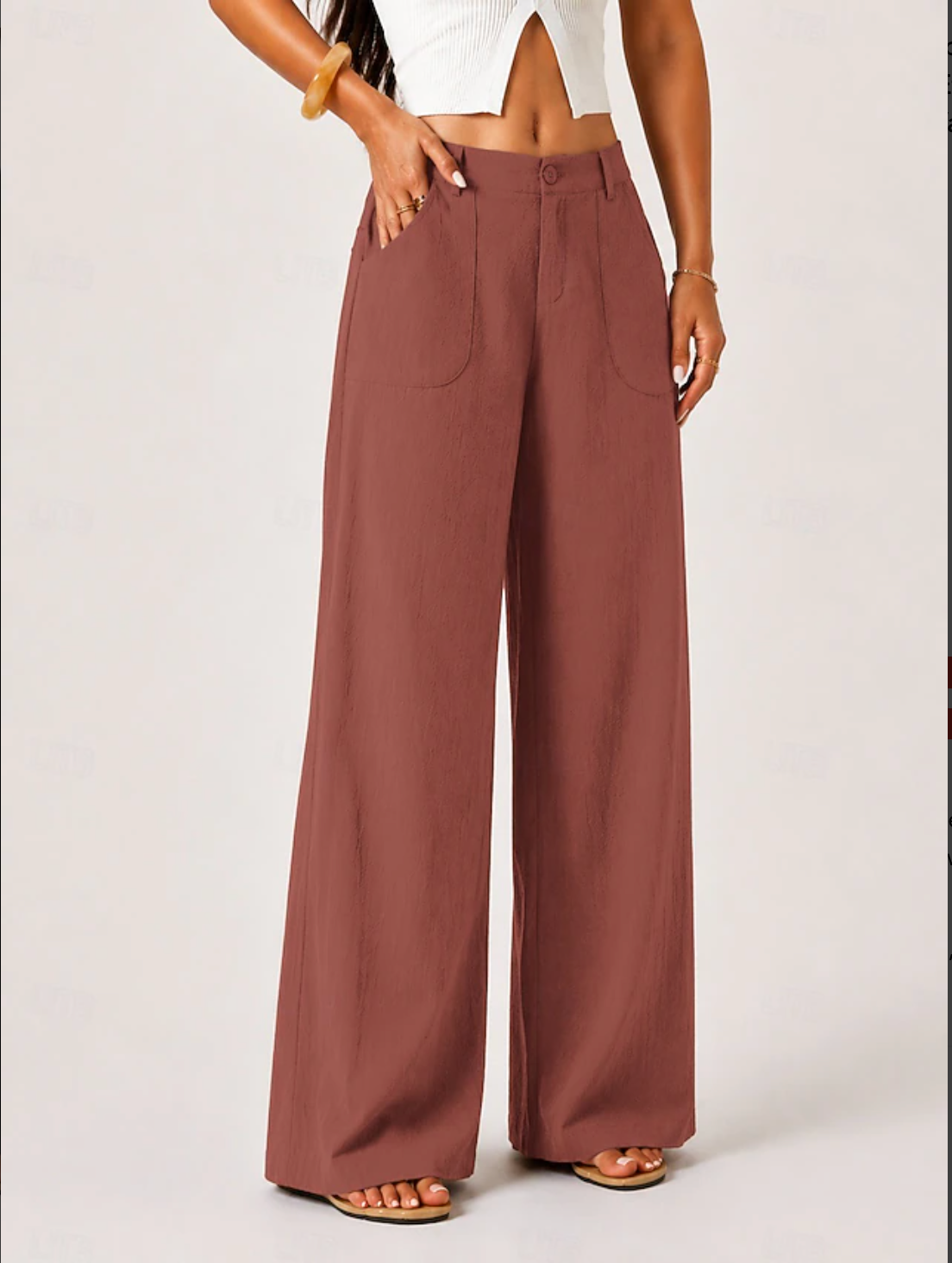 Elara | Wide leg pants