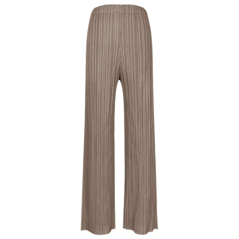 Miyake Loose Straight Pleated | Pants