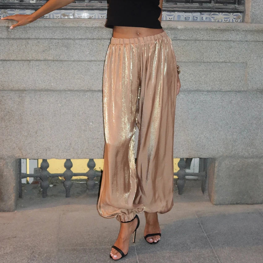 Linad Bloomers | Pleated Trousers