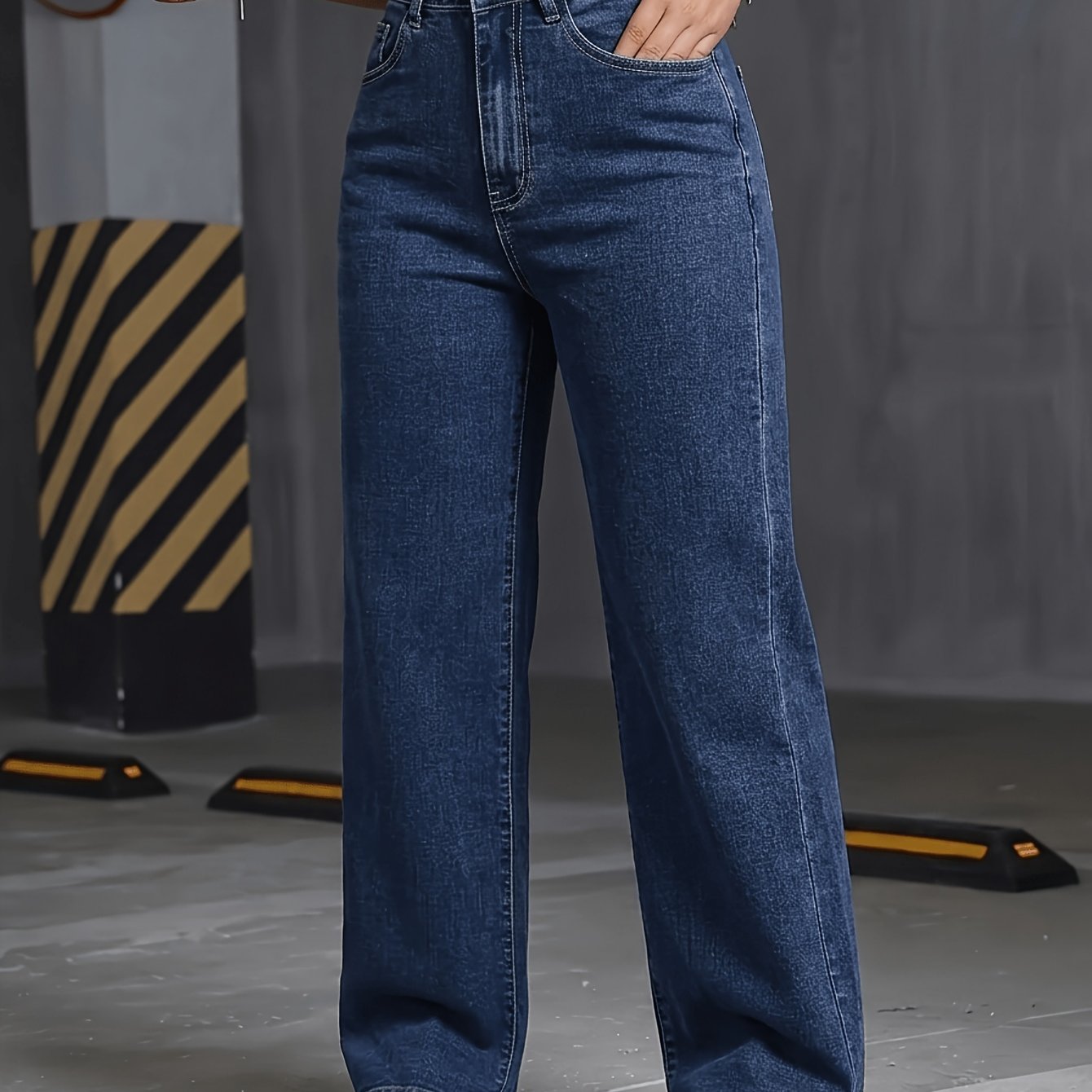 Valentina High-Waisted Wide-Leg Jeans