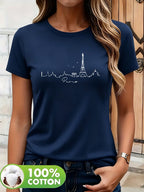 Margot Paris Graphic Cotton T-Shirt