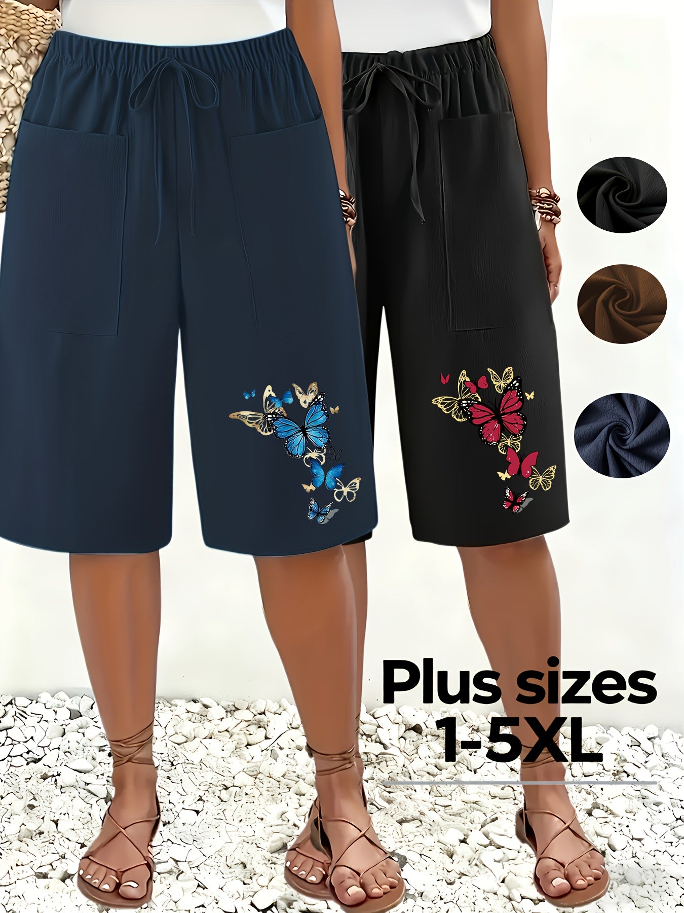 Seraphina Knee-Length Trousers 2-pack