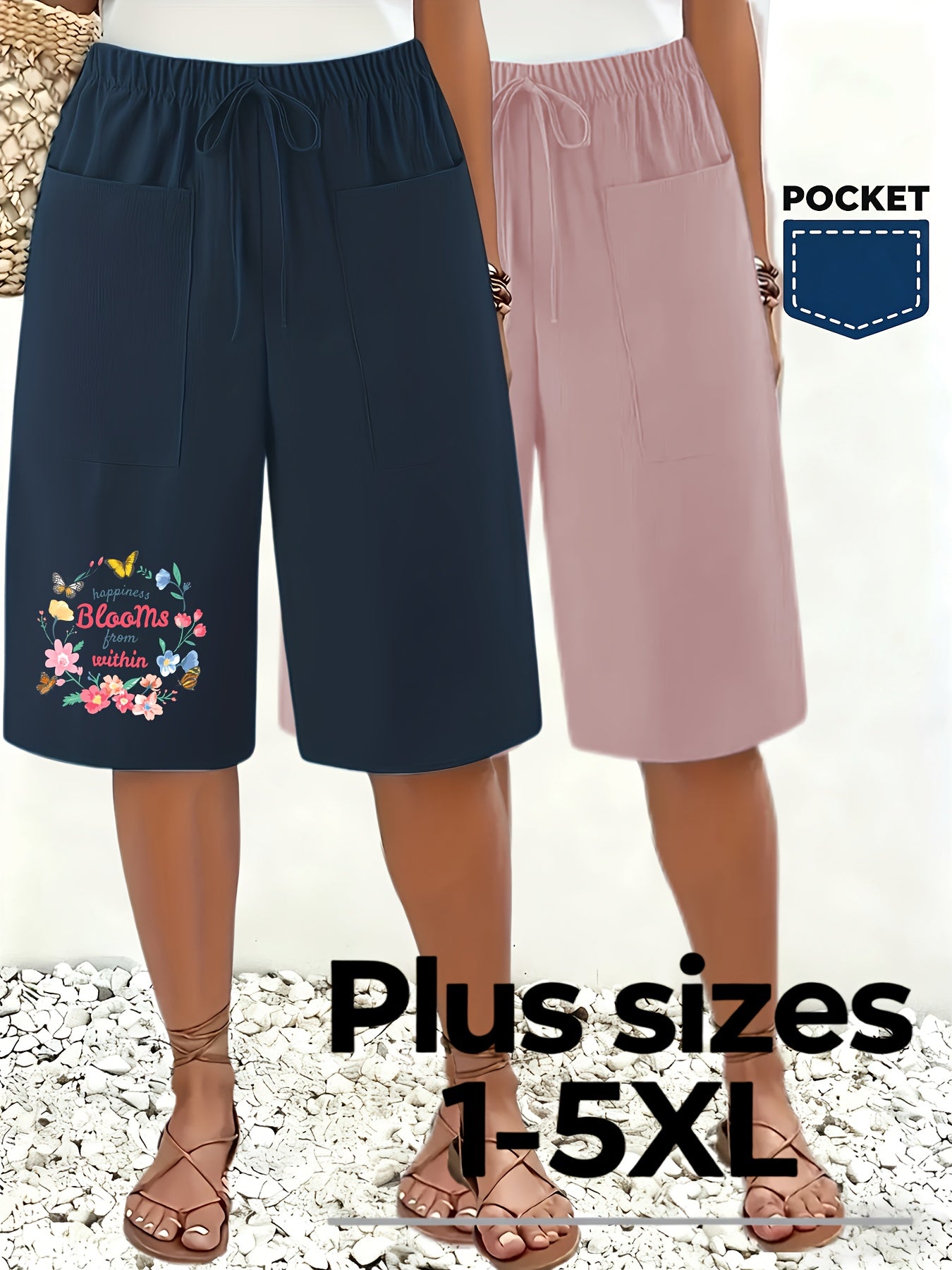 Seraphina Knee-Length Trousers 2-pack