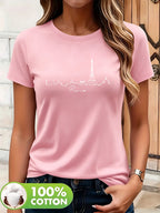 Margot Paris Graphic Cotton T-Shirt