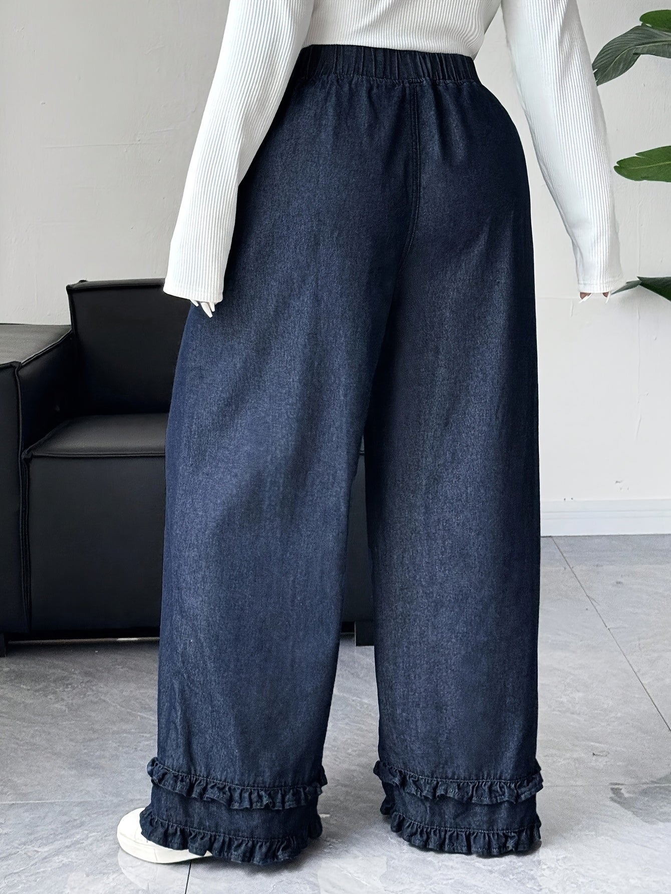 Amelie Women’s Relaxed Wide-Leg Jeans