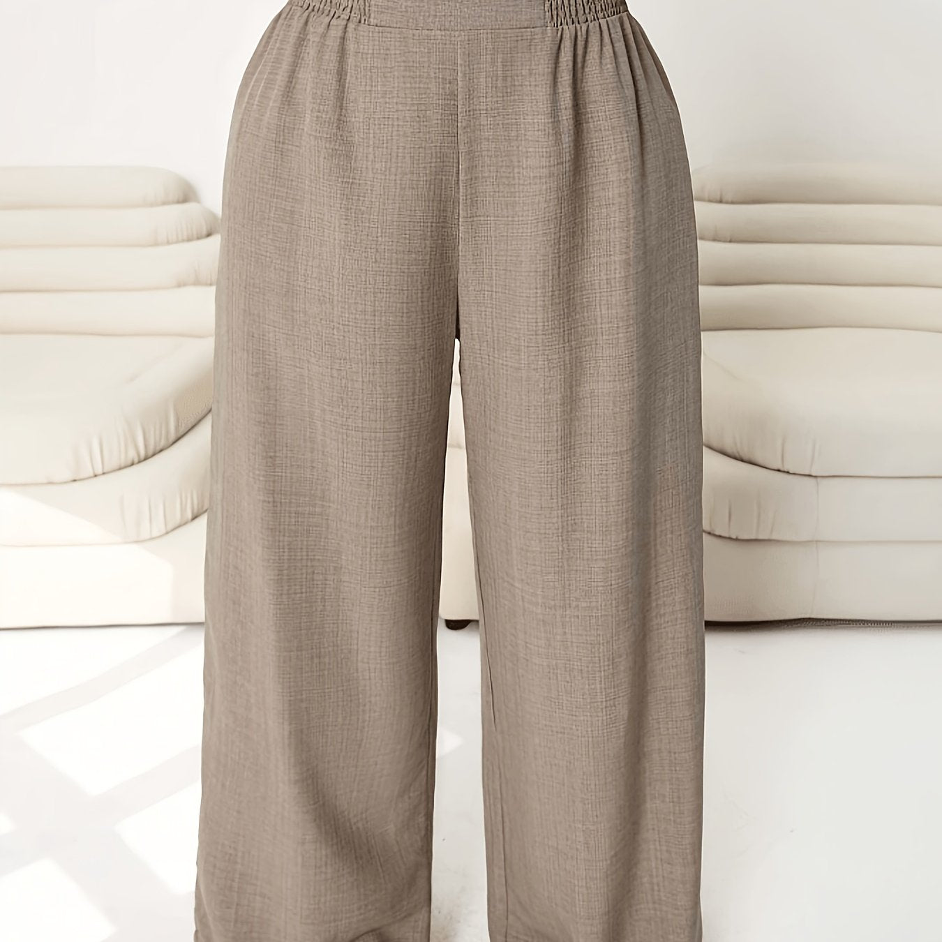Juliette Pleated Straight-Leg Trousers