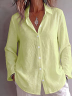 Aurelia V-Neck Textured Shirt