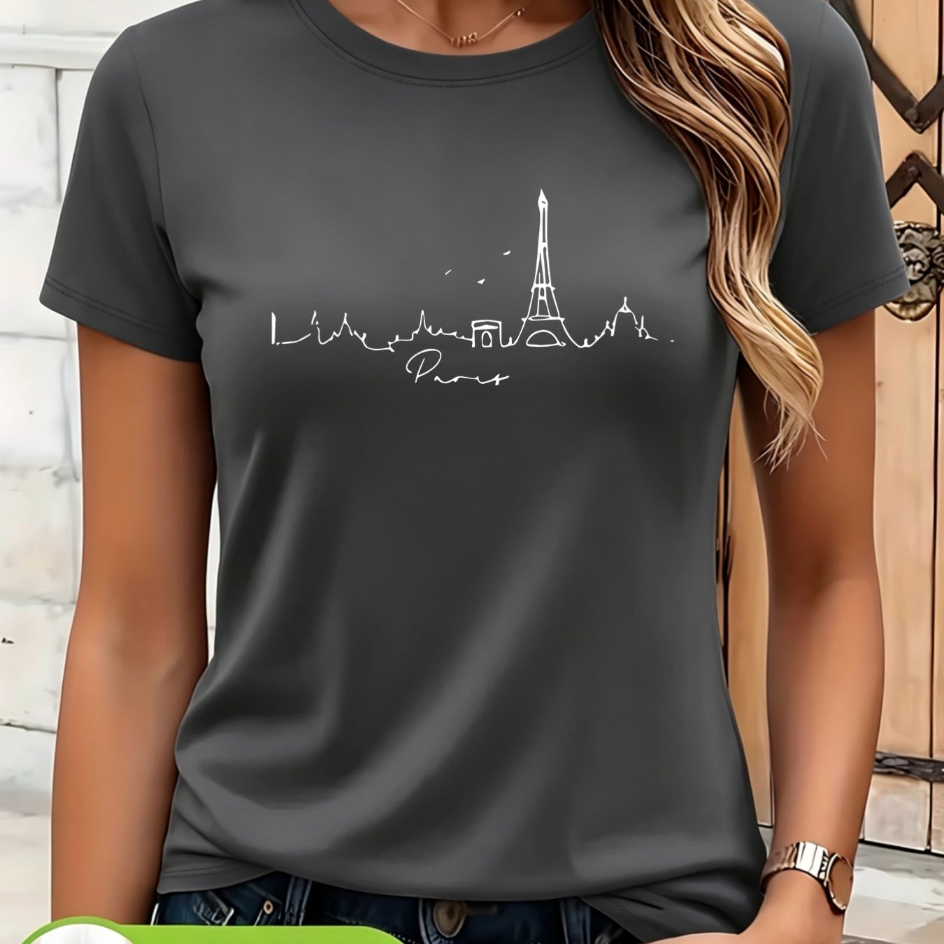 Margot Paris Graphic Cotton T-Shirt
