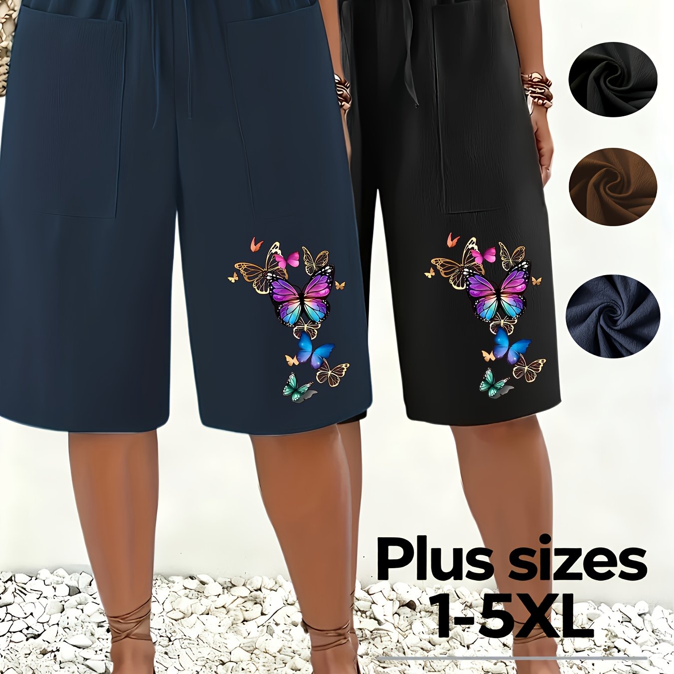 Seraphina Knee-Length Trousers 2-pack