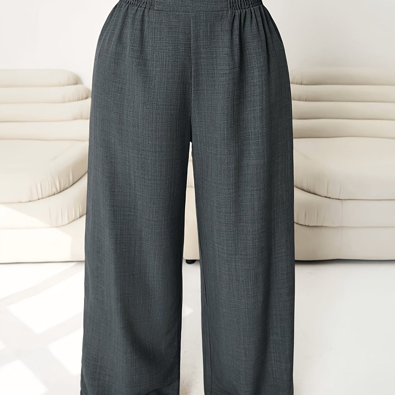Juliette Pleated Straight-Leg Trousers