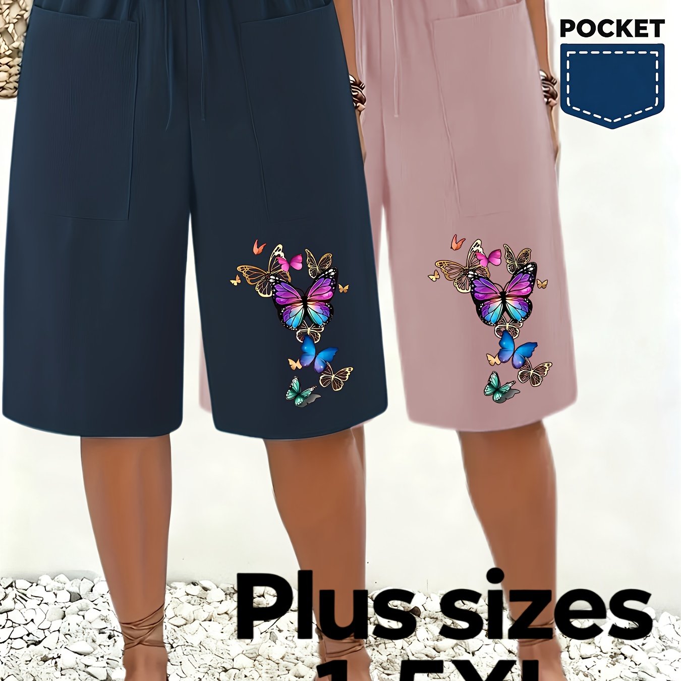 Seraphina Knee-Length Trousers 2-pack